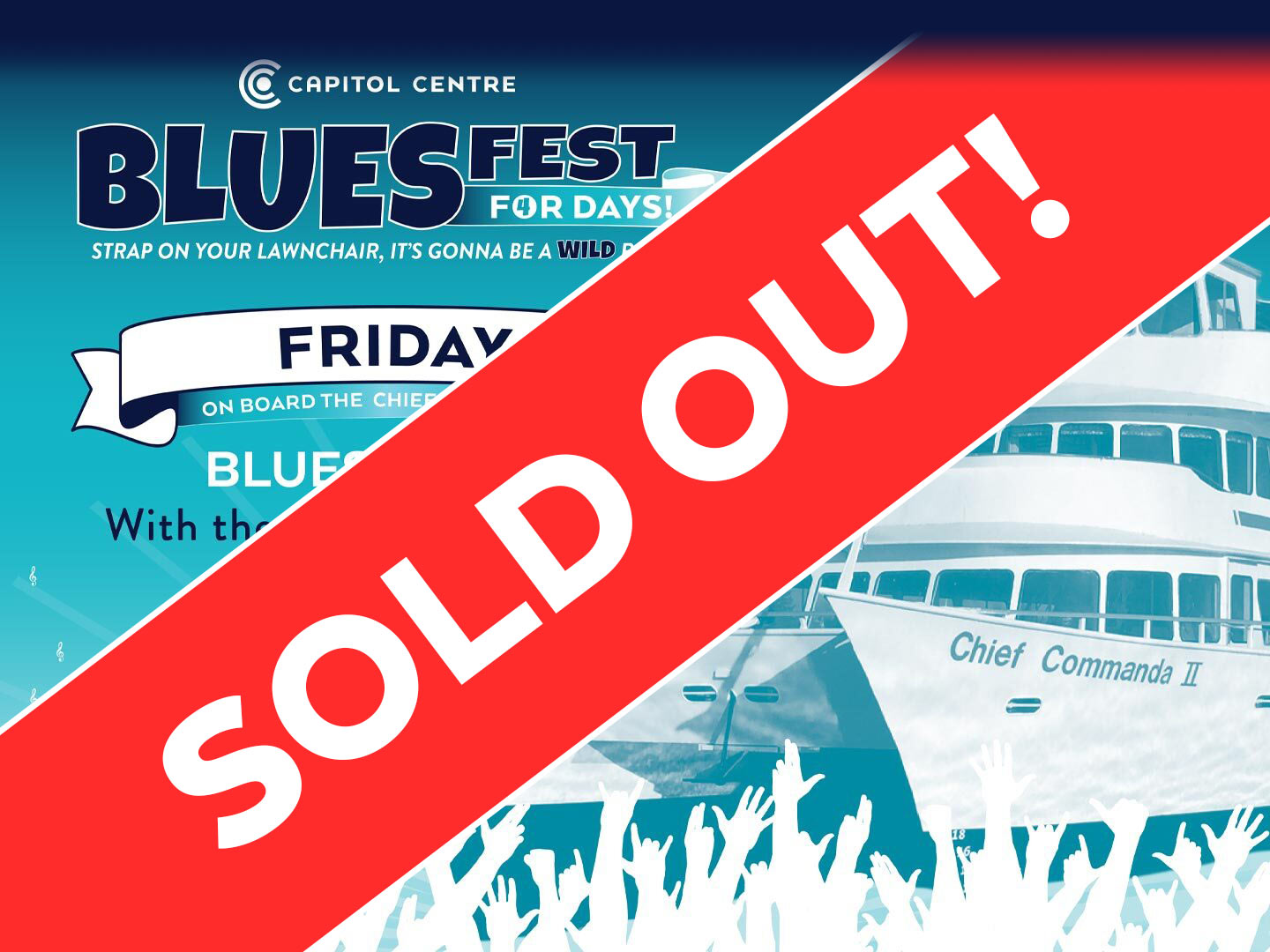 Bluesfest 2022 - Blues Cruise - SOLD OUT