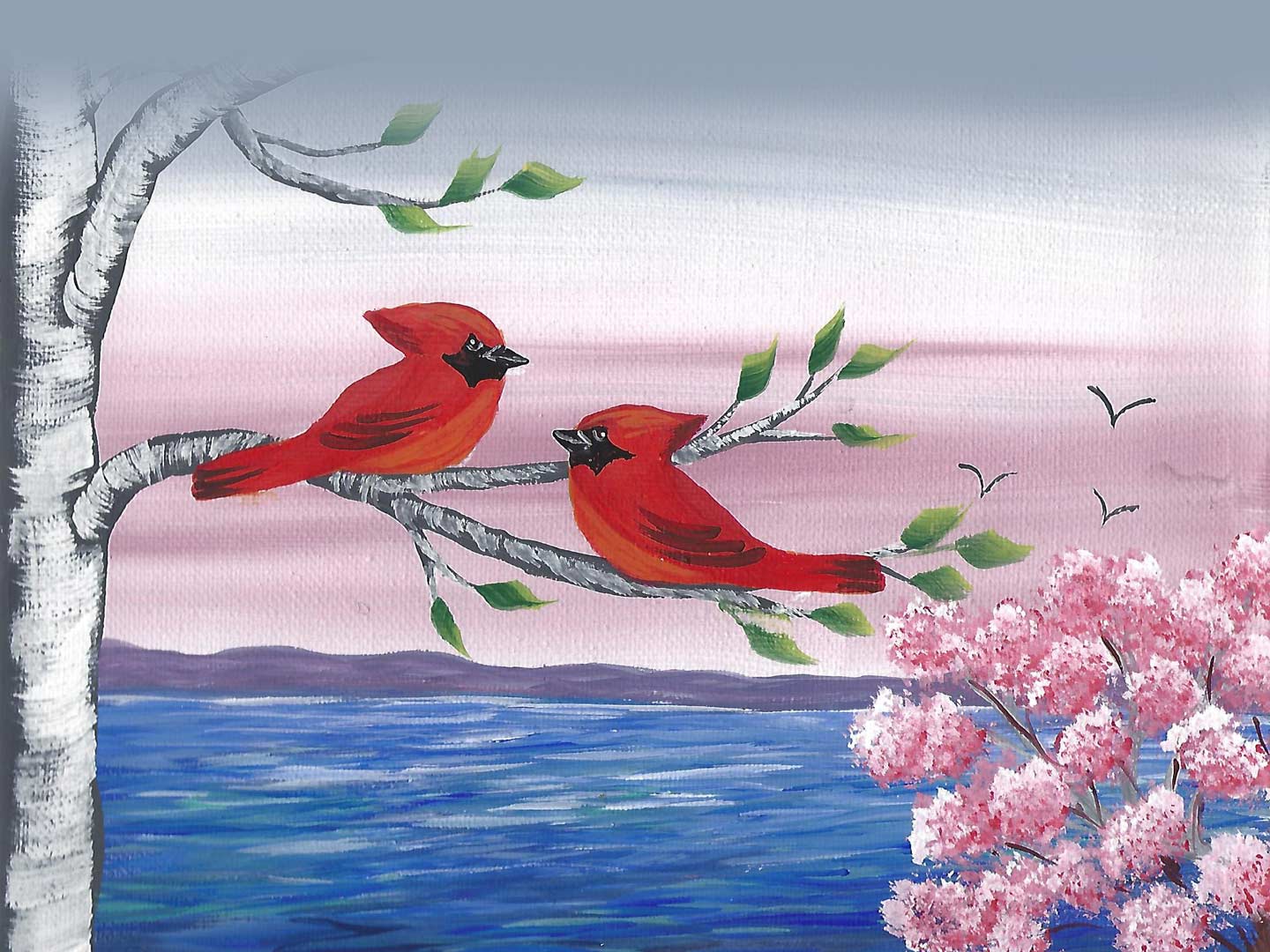 Spring Paint Night at the WKP Kennedy Gallery